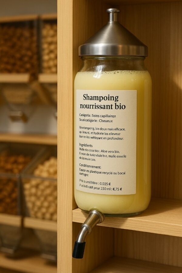 Shampoing nourrissant bio